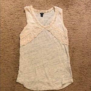 J. Crew Linen Sleeveless Blouse